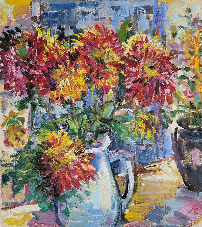 NATIURMORTAS SU JURGINAIS - RAIMUNDAS MAJAUSKAS