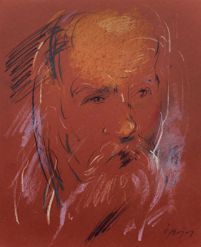 ALBERTO PORTRETAS (škicas) - RAIMUNDAS MAJAUSKAS ALBERTO PORTRETAS (škicas) - RAIMUNDAS MAJAUSKAS