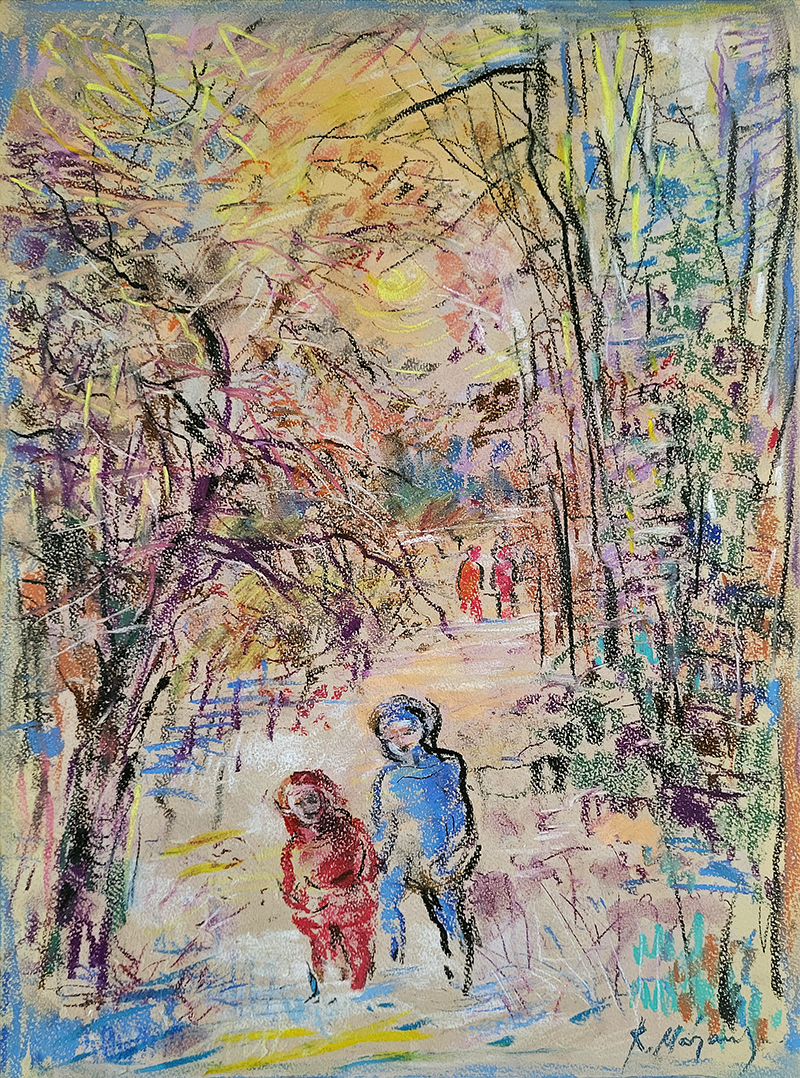 ŽIEMOS SAULĖ. PARKE - RAIMUNDAS MAJAUSKAS