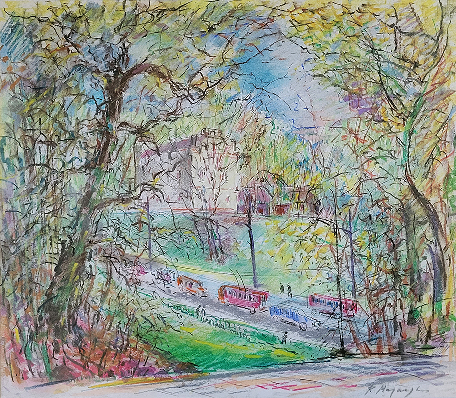 PARODOS GATVĖ NUO ŽALIAKALNIO. KAUNAS