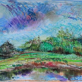 ŠV. VELYKŲ SAULĖ PRIE PASALUPIO (BALANDŽIO 20 d.)