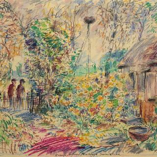 RUGSĖJO JURGINAI PASALUPYJE. SVEČIAI ATĖJO