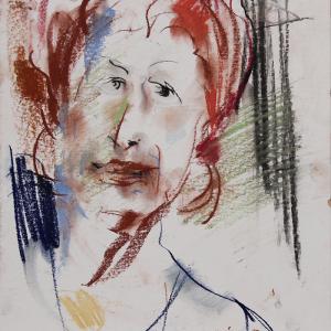 DAILININKĖ EUGENIJA IVAŠKEVIČIŪTĖ (škicas) - RAIMUNDAS MAJAUSKAS